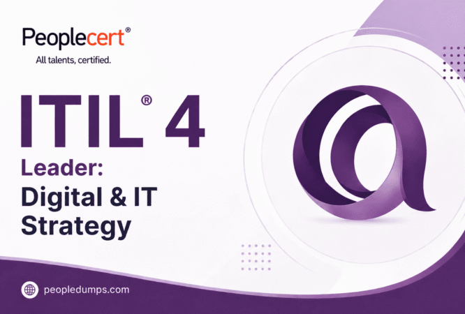 ITIL 4 Leader Digital & IT Strategy