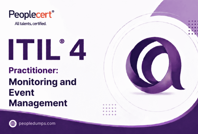 ITIL 4 Practitioner Monitoring and Event Management