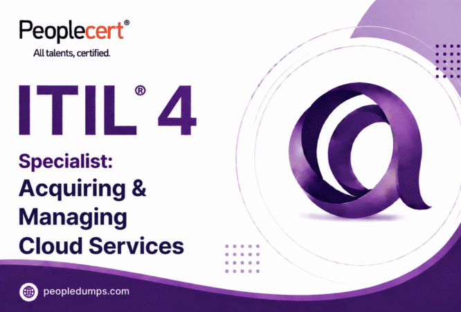 ITIL 4 Specialist Acquiring & Managing Cloud Services