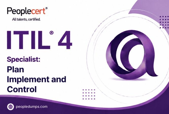 ITIL 4 Specialist Plan Implement and Control