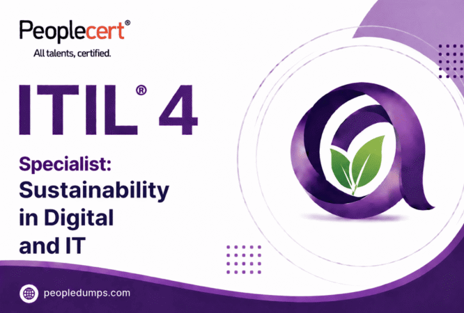 ITIL 4 Specialist Sustainability in Digital and IT