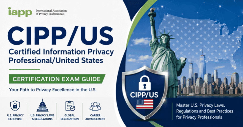 Certified Information Privacy Professional United States CIPP US certification course cover for U.S. privacy law training and exam preparation on peopledumps.com