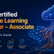 AWS Certified Machine Learning Engineer Associate MLA-C01 exam guide cover image with cloud AI, analytics dashboard, and machine learning pipeline graphics