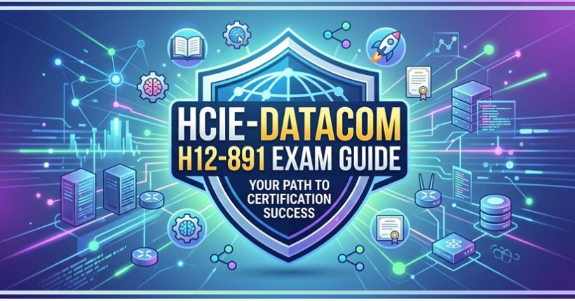 HCIE-Datacom H12-891 Exam Guide: Complete certification preparation and study roadmap banner