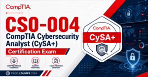 CS0-004 CompTIA Cybersecurity Analyst CySA+ certification exam course cover