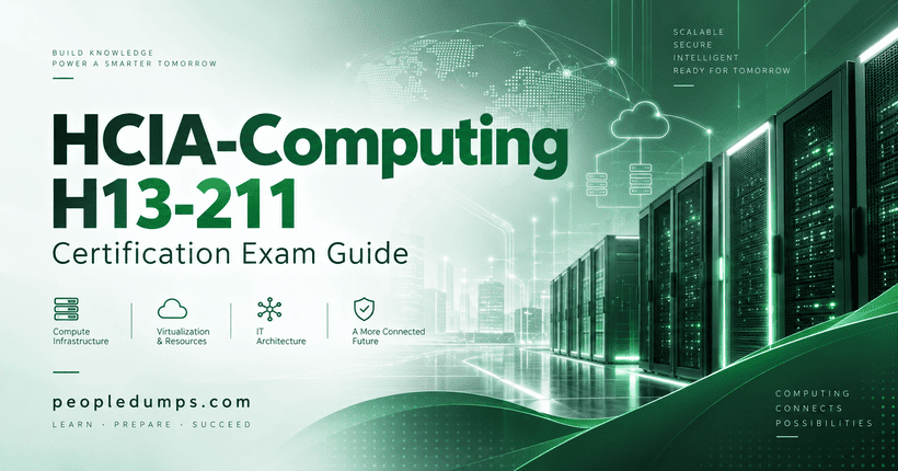 HCIA-Computing H13-211 certification exam guide with enterprise server and data center infrastructure