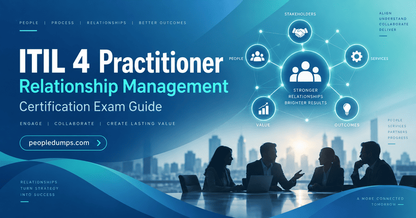 ITIL 4 Practitioner Relationship Management certification exam guide for PeopleCert candidates